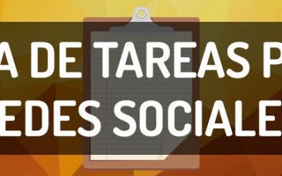 Lista de tareas de redes sociales para Pymes