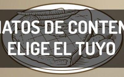 Formatos de contenidos, infografía