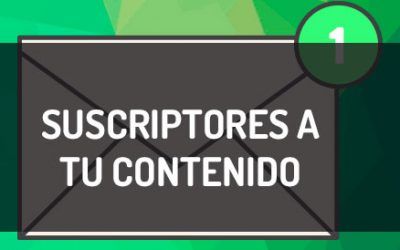 Cómo conseguir suscriptores de contenidos como primer objetivo estratégico