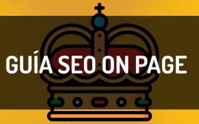 Guía de seo on page, mejora tu web por dentro