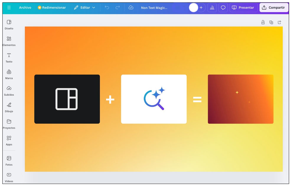Presentaciones con IA, una funcionalidad de Canva.