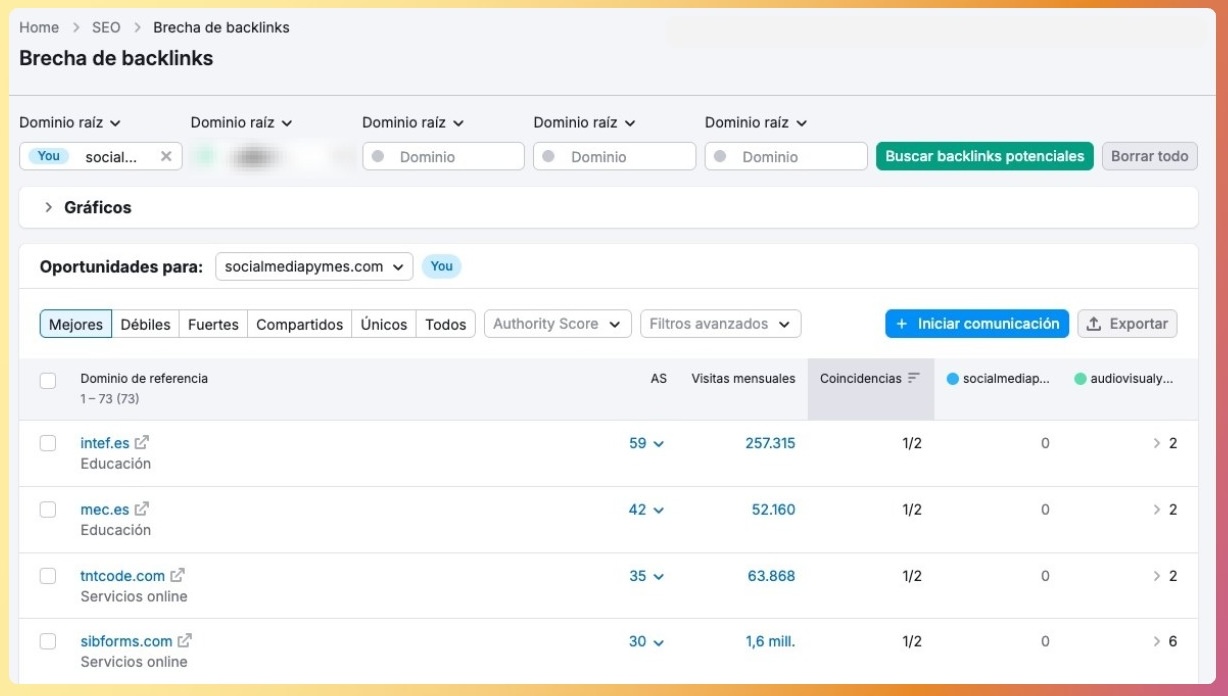 Una de las técnicas clásicas de cómo conseguir backlinks es replicar la estrategia de backlinks