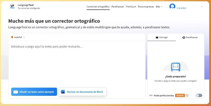LanguageTool es una herramienta de redacción IA imprescindibñe