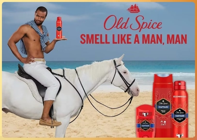 Ejemplos de arquetipos de marca, Old Spice