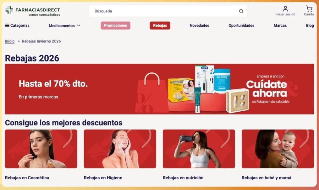 Ecommerce farmacéutico