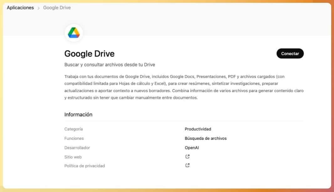 Integración con Drive en ChatGPT para marketing