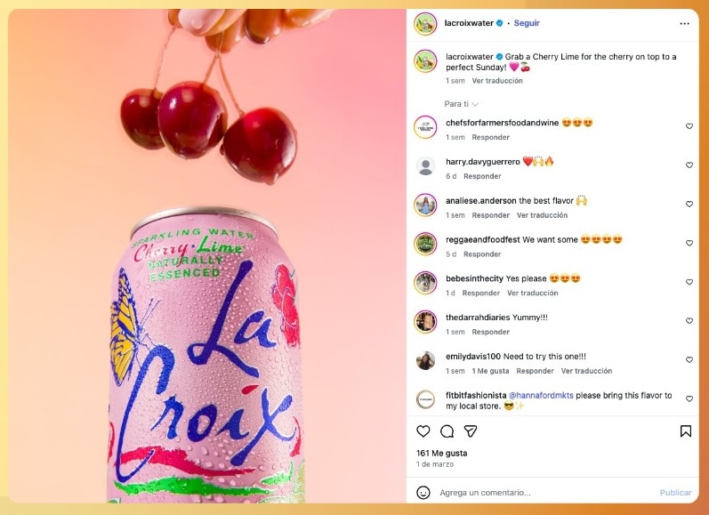 LaCroix Instagram