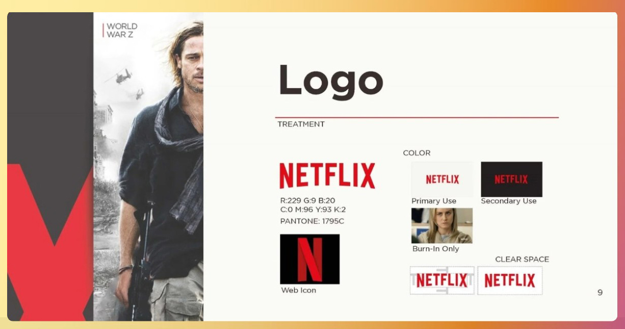 Manual de identidad corporativa de Netflix