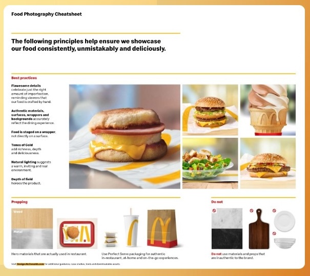 Mcdonals brand book