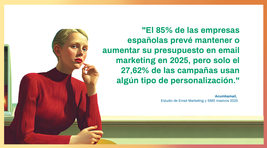 Datos sobre estrategia de email marketing