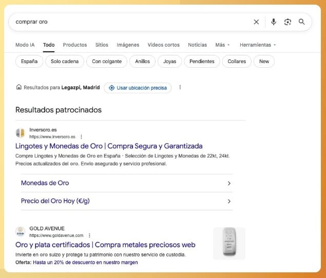 AI overviews de Google que todavía no pueden ser sustituidas