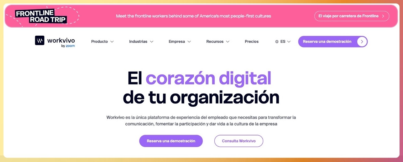 Workvivo es una plataforma de bienvenida para empleados