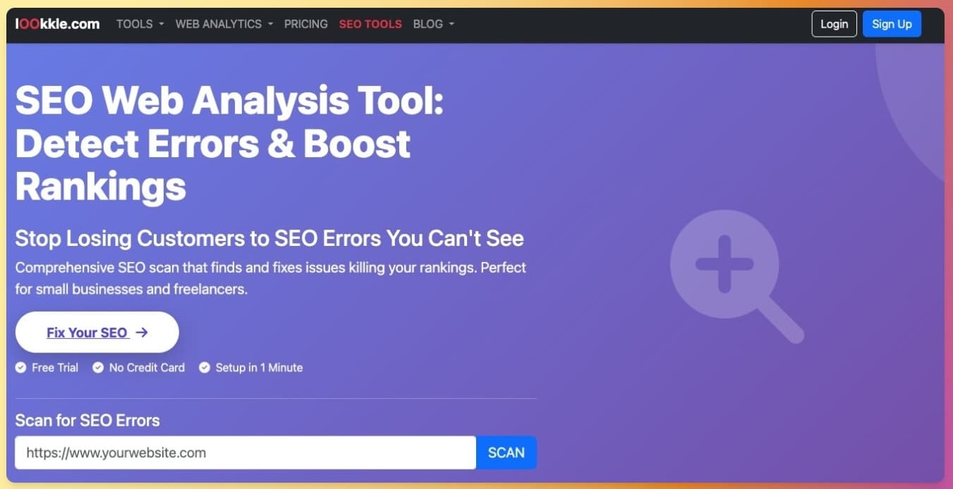 Lookkle es una herramienta de análisis de tráfico web