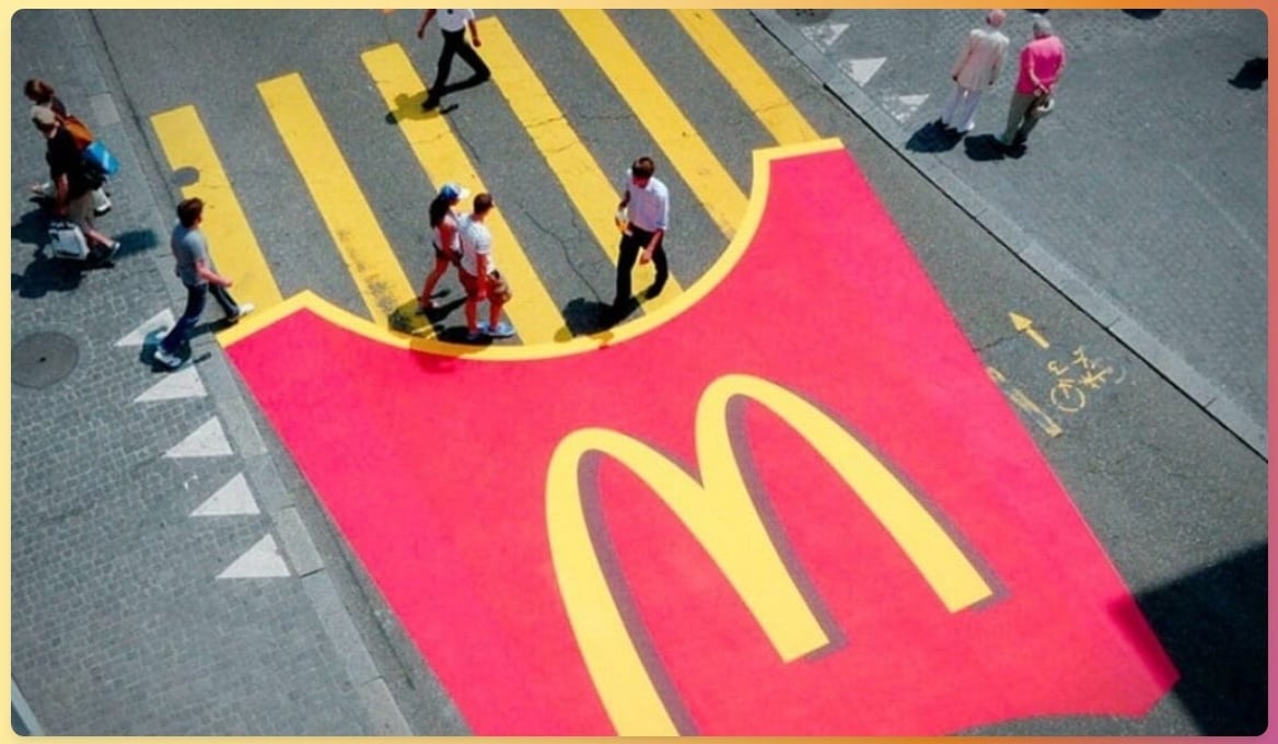 Ejemplo de street marketing